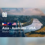 eSIM Asia-Australia-USA 6GB